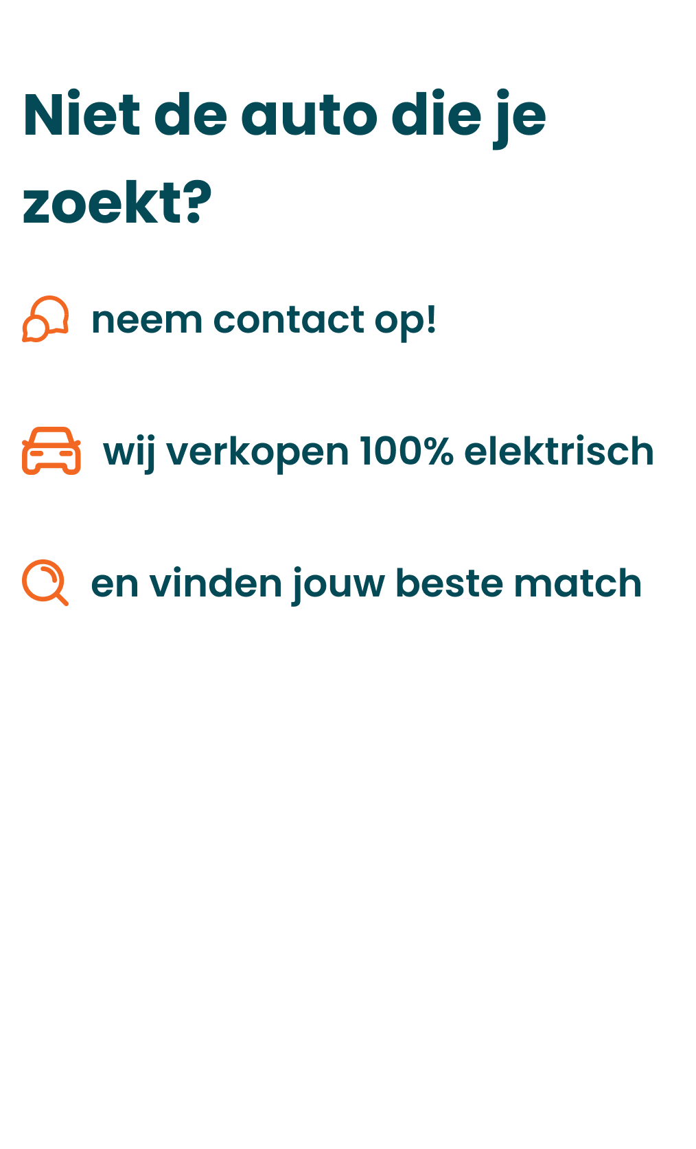 auto niet gevonden kaart